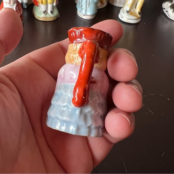 Vintage 1940's Toby Mini Mug Pitcher, Character Jug, Barware, Victorian Lady - Picture 4 of 7